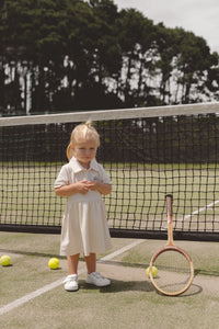 Polo Dress - Cream