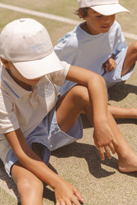 Courtside Tennis Shorts - Baby Blue