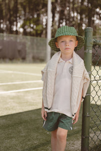 Courtside Bucket Hat - Olive