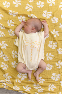 Mustard Honolulu Swaddle