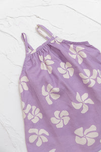 Linen Dress - Lilac