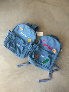 Denim Backpack